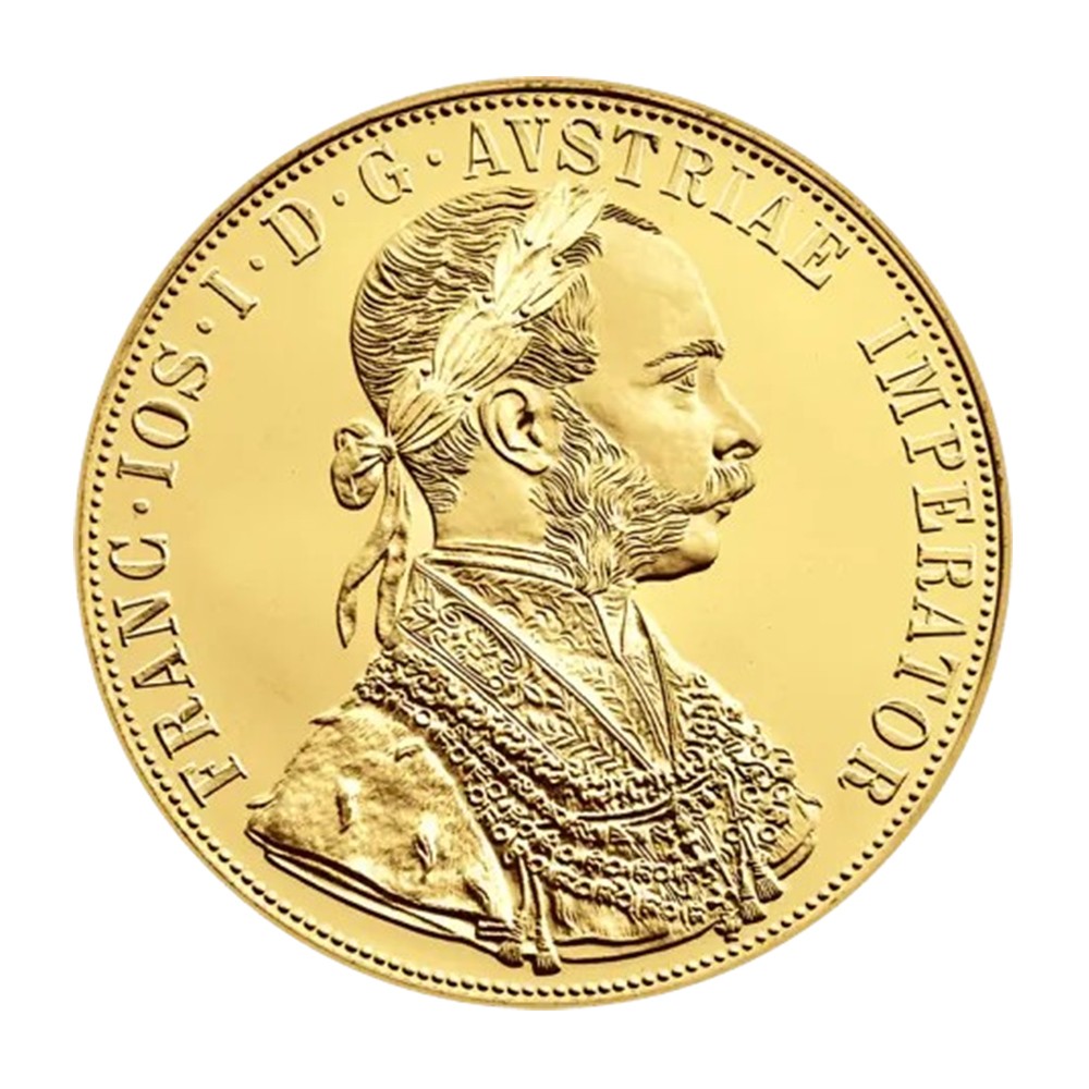 Moneda 4 Ducados Austria Franz Joseph oro